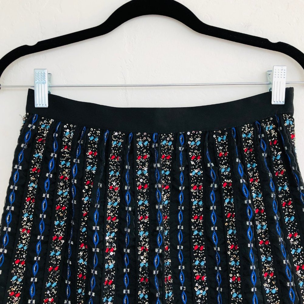 Bead and Sequin Club Monaco Mini Skirt - Picture 5 of 11